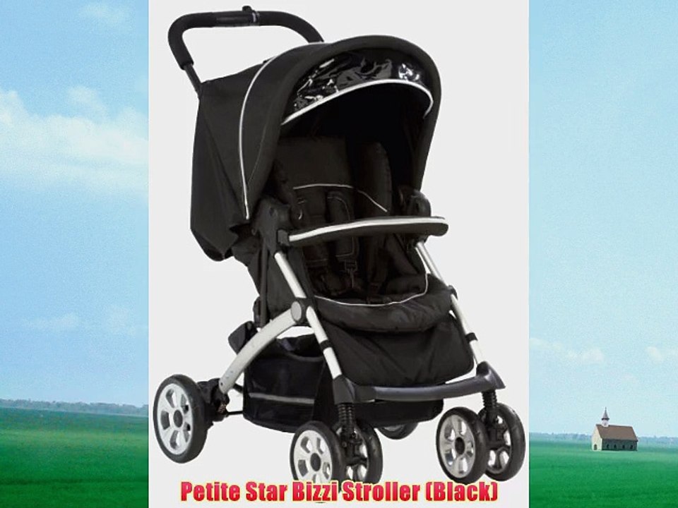 Petite Star Bizzi Stroller (Black)