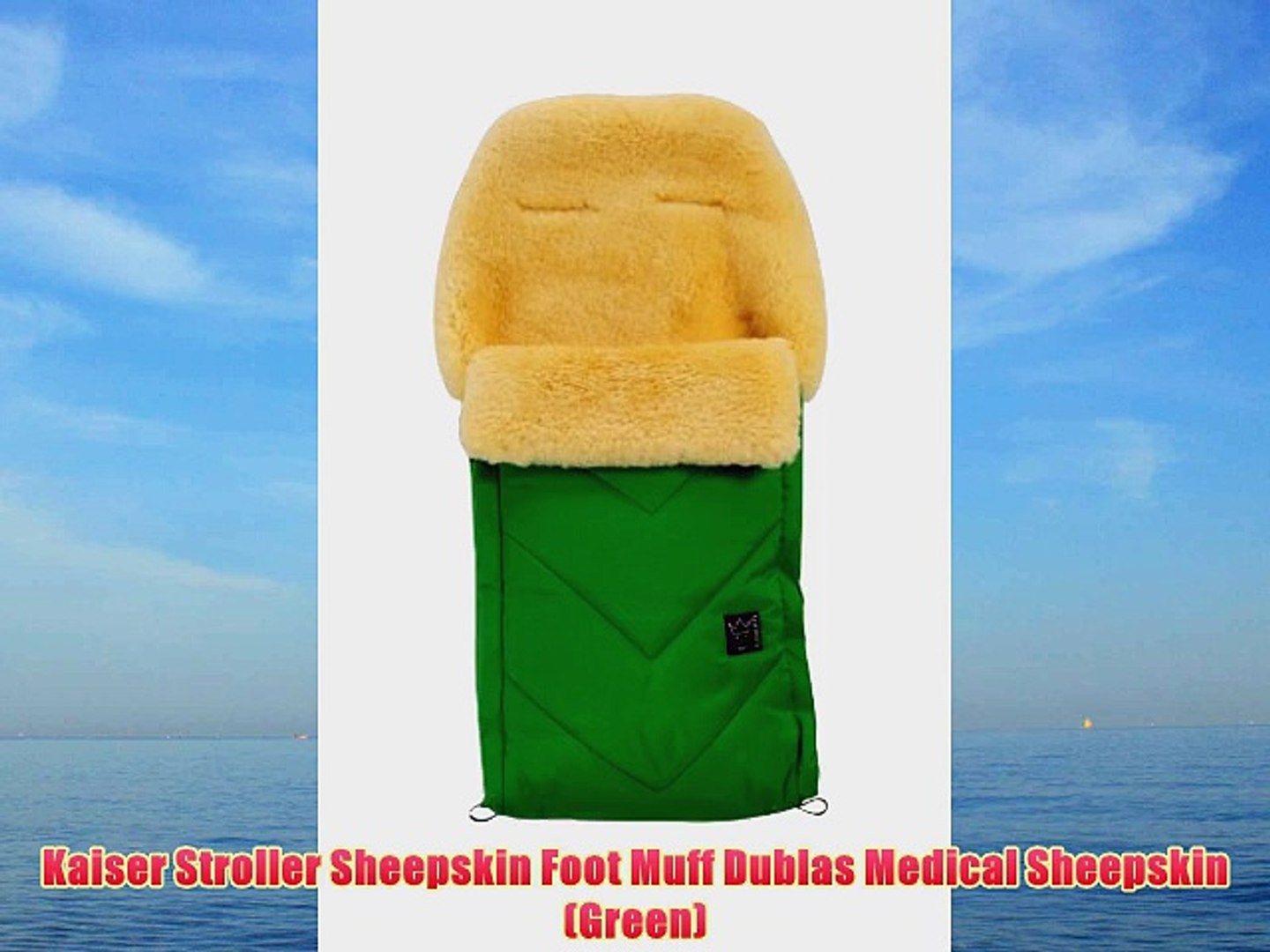 kaiser sheepskin footmuff