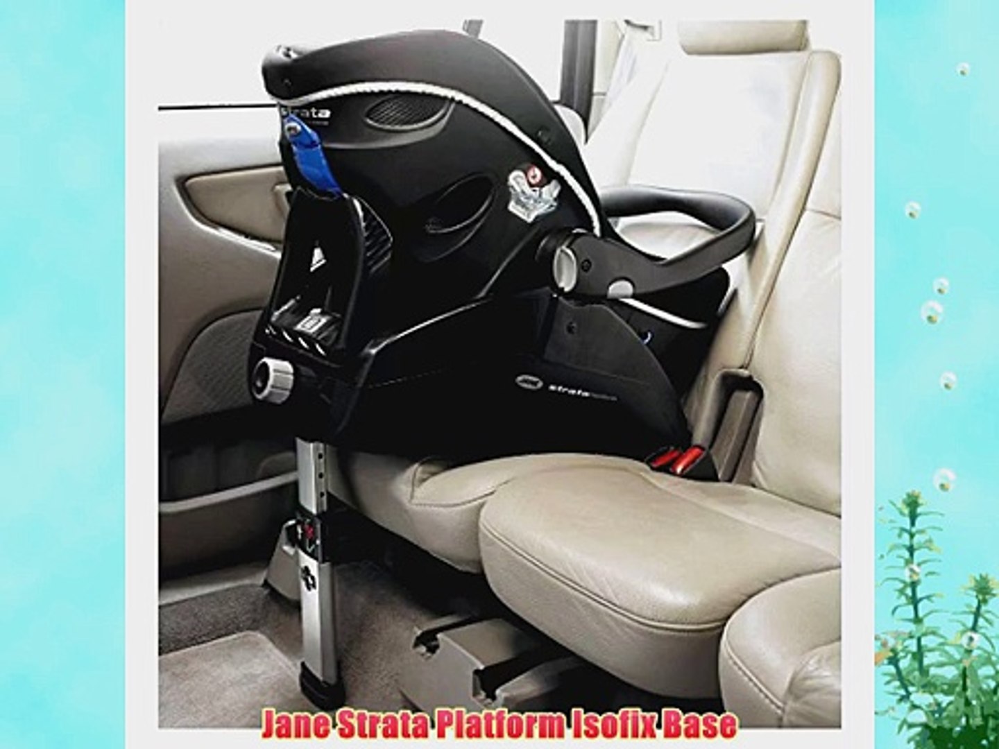 Koos Platform ISOFIX Carseat Base iSafe Universal Car Seat Travel Bag For Jane 