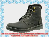 Ecco Mens Darren Warm Grey/Licorice Faggio/Oil Sue Boots Gray Grau (WARM GREY/LICORICE) Size: