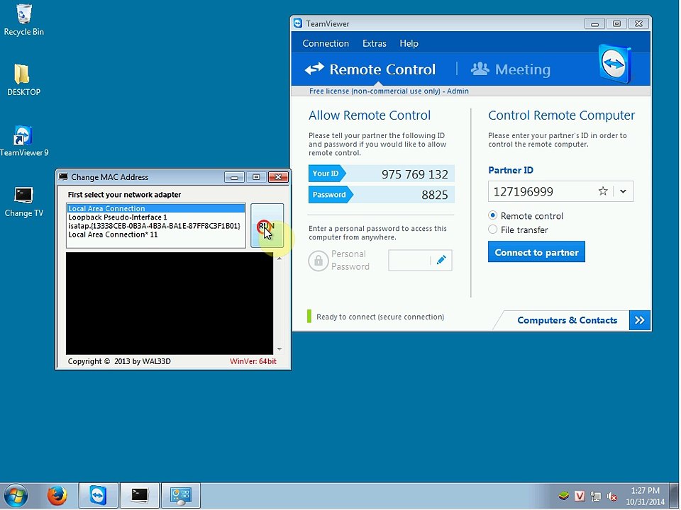 Change ID Teamviewer 10 - One tool