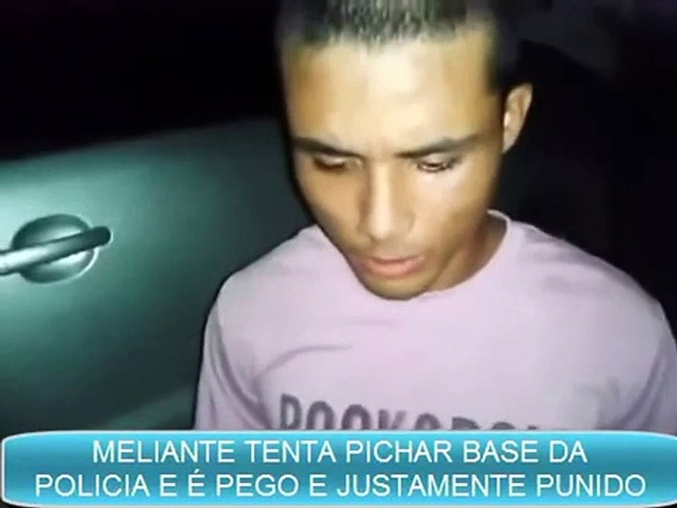 Pixador se dá mal- Fez arte no lugar errado