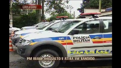 PMs reagem a assalto, recuperam produtos e são punidos após atirarem em marginal