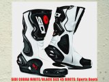 SIDI COBRA WHITE/BLACK SIZE 45 BOOTS: Sports Boots