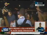 Nicolás Maduro arribó a Nicaragua