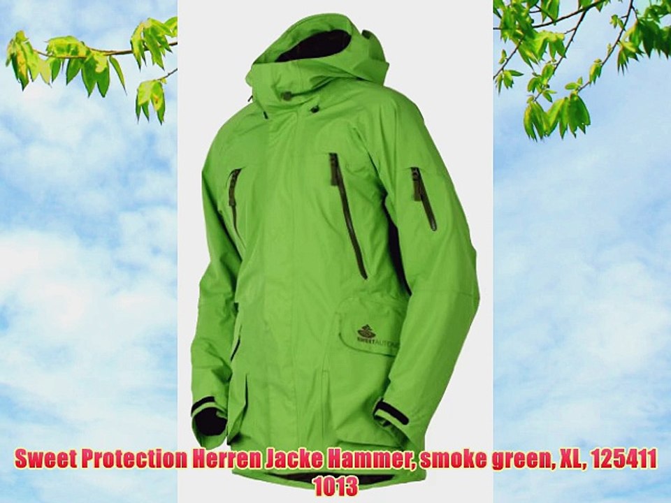 Sweet Protection Herren Jacke Hammer smoke green XL 125411 1013