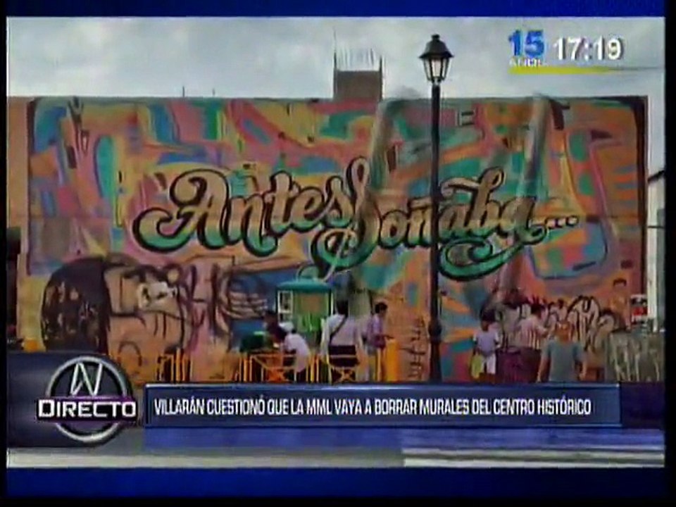 Susana Villarán: ¿Preferimos tener muros sucios o arte en los muros?