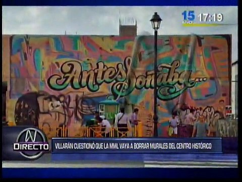 Susana Villarán: ¿Preferimos tener muros sucios o arte en los muros?