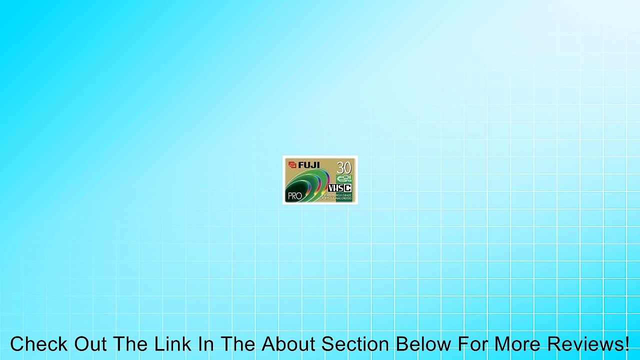 Fuji 23025031 Premium High Grade Vhs-C Video Tape (30 Min.) (Discontinued by Manufacturer) Review