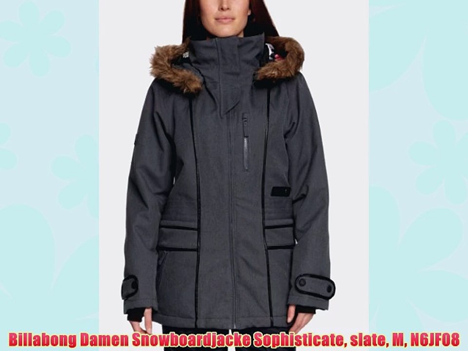 Billabong Damen Snowboardjacke Sophisticate slate M N6JF08