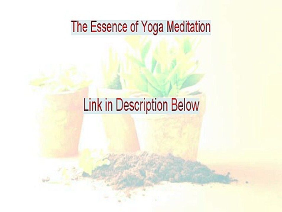 The Essence of Yoga Meditation Review (Watch my Review)