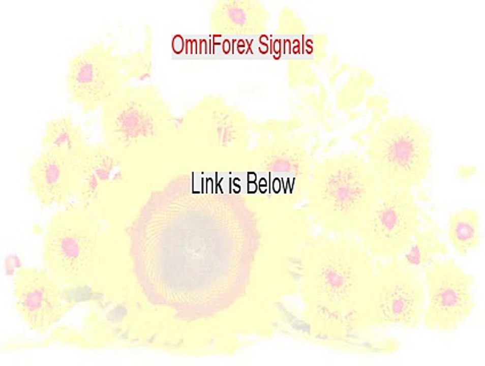 OmniForex Signals Review - My Review