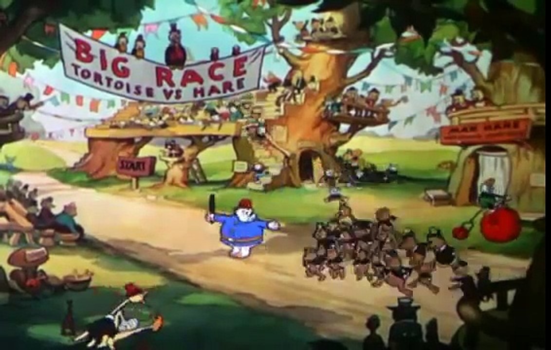 Silly Symphonies   Le Lièvre et la Tortue 1935) , Dessins Animés en Français,