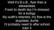 B.o.B Ft Andre 3000 -- Play The Guitar Lyrics on screen NEW SONG