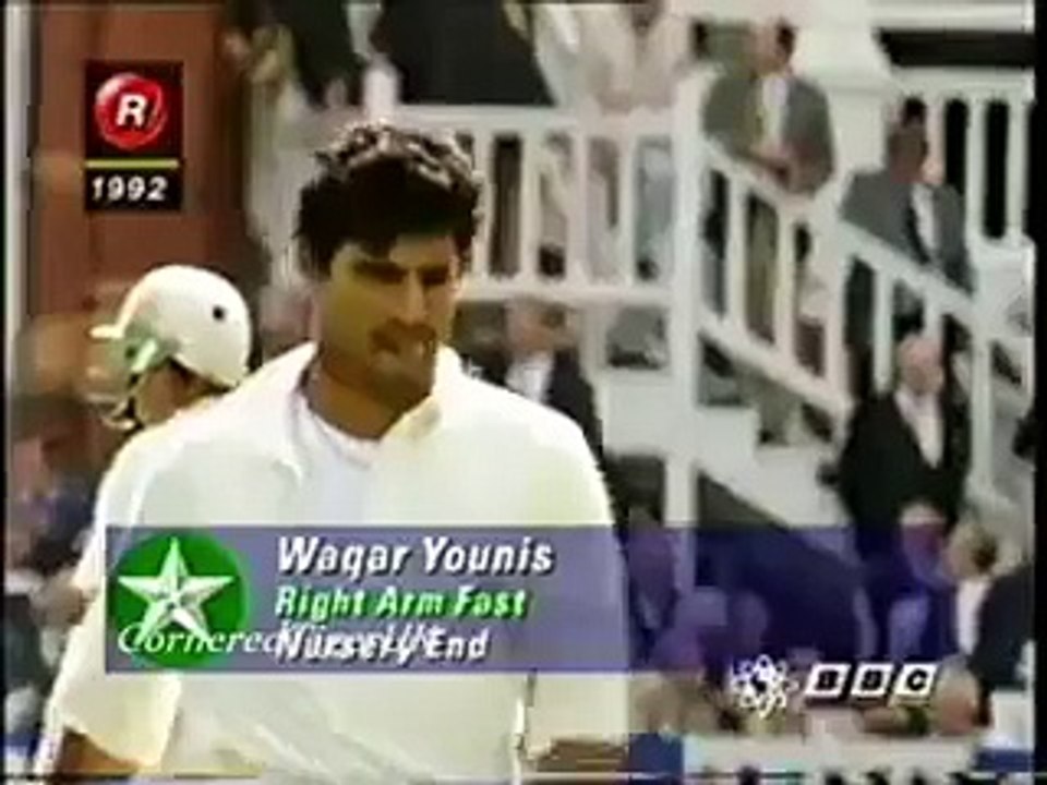 Waqar Younis Ending Ian Botham's Career - ARYSports.tv - WorldCup 2015, Cricket, Hockey, Tennis, Football.