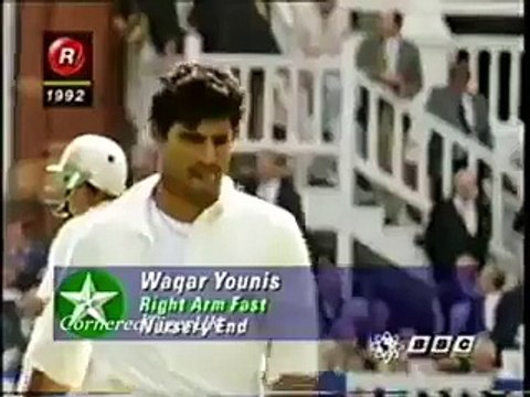 Waqar Younis Ending Ian Botham's Career - ARYSports.tv - WorldCup 2015, Cricket, Hockey, Tennis, Football.