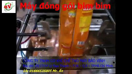 Máy đóng gói bim bim, cháo , đậu phộng, thuốc trừ sâu - congnghebaovinh.com