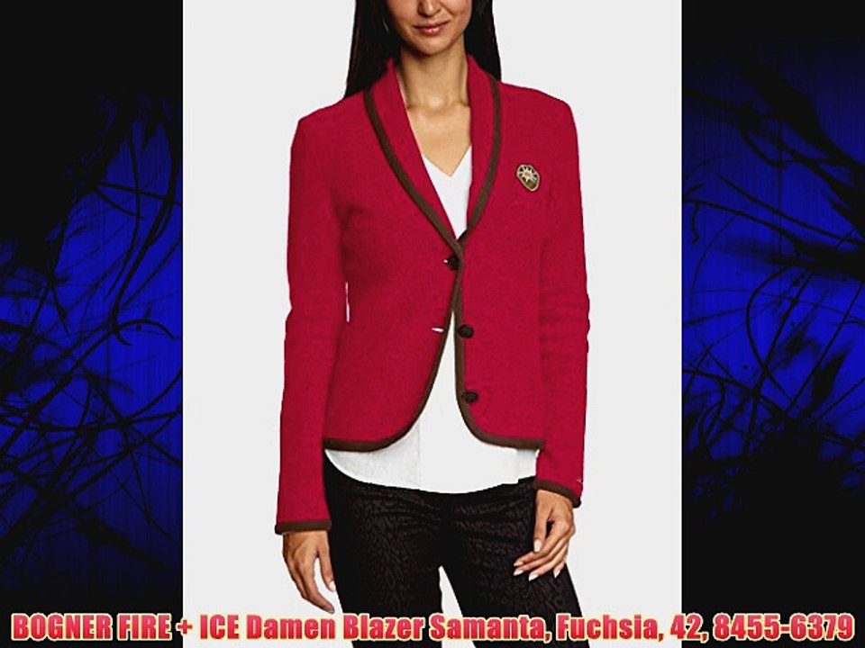 BOGNER FIRE   ICE Damen Blazer Samanta Fuchsia 42 8455-6379