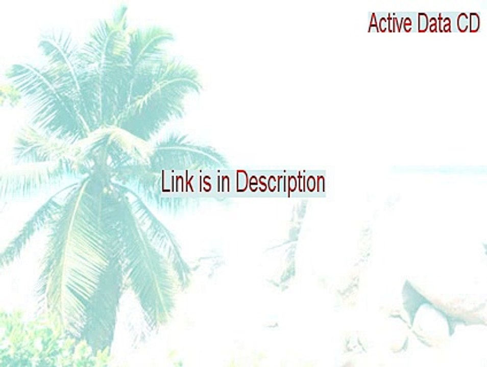 Active Data CD/DVD/Blu-ray Burner Full [Instant Download 2015]