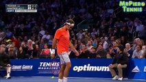 Federer best points against Dimitrov at MSG