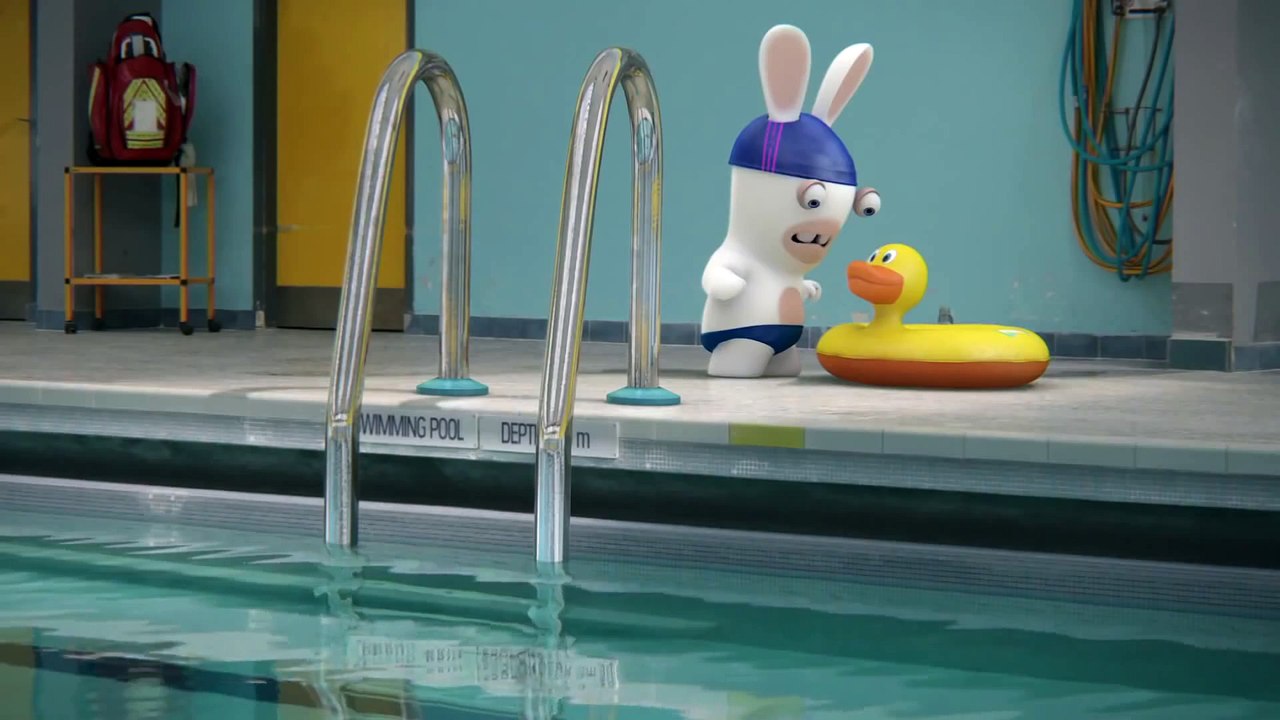 Rabbids Can't Swim [FUNNY VIDEO]