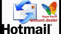Buy High Quality Bulk Accounts- Hotmail, Facebook, Gmail PVA, Tumblr, Twitter, Youtube etc..... -