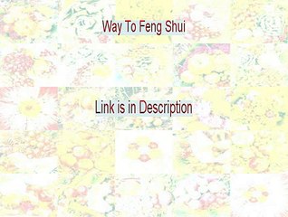 Way To Feng Shui PDF Free (Legit Download)
