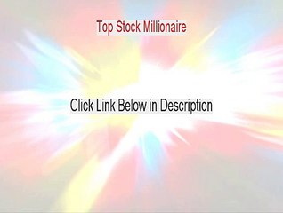 Top Stock Millionaire PDF Free - Get It Now 2015