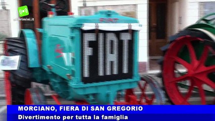 Download Video: Morciano Fiera di San Gregorio: divertimento per tutta la famiglia