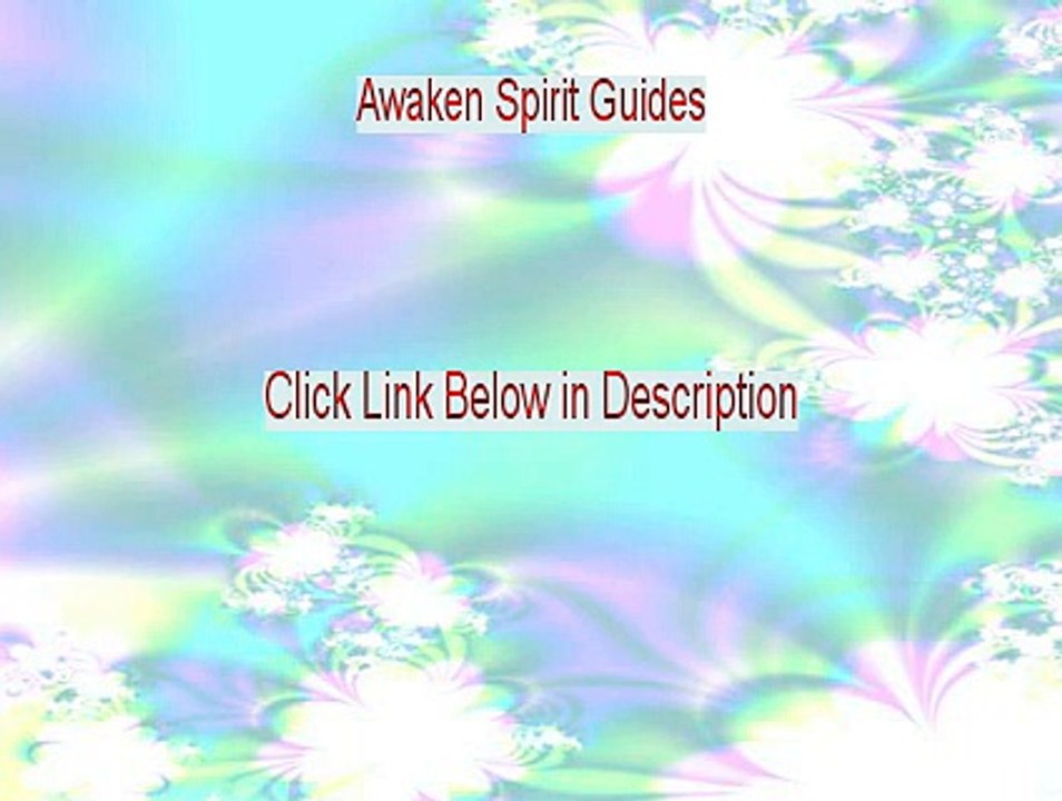 Awaken Spirit Guides PDF Free (Awaken Spirit Guides)