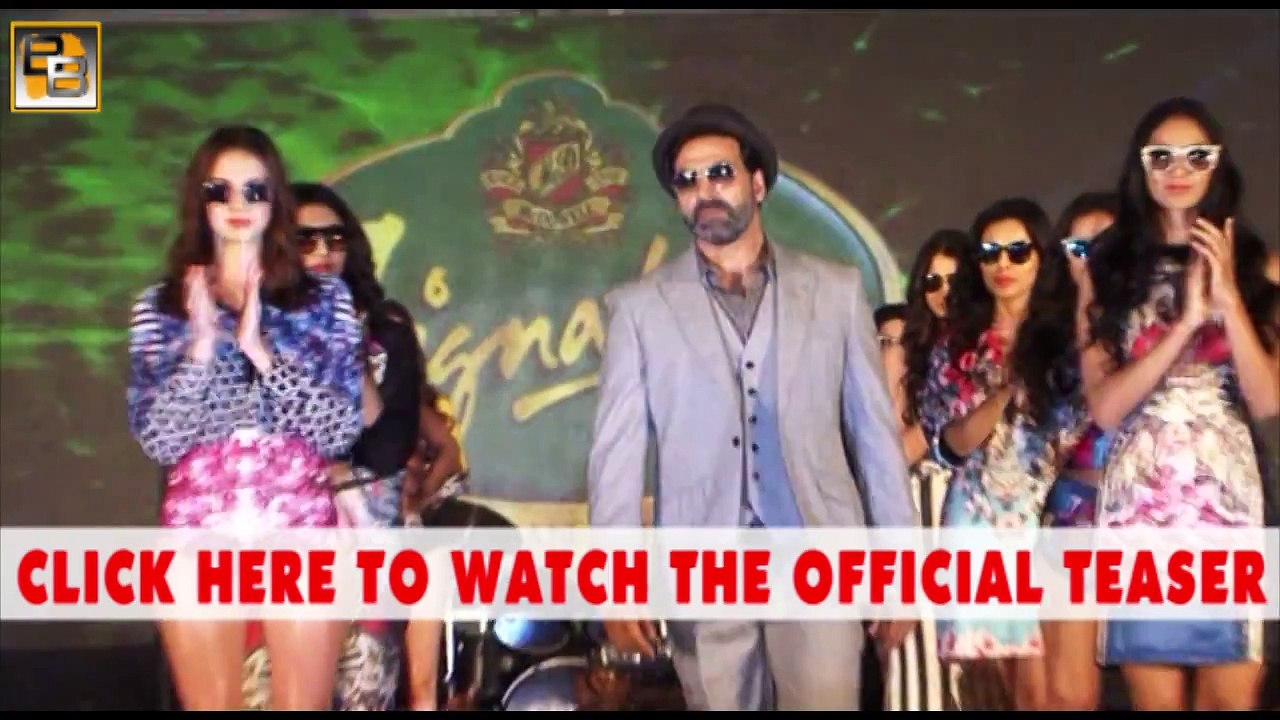 Gabbar is Back TEASER Akshay Kumar, Shruti Hassan RELEASES