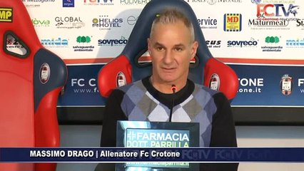 #CittadellaCrotone, Massimo Drago in conferenza