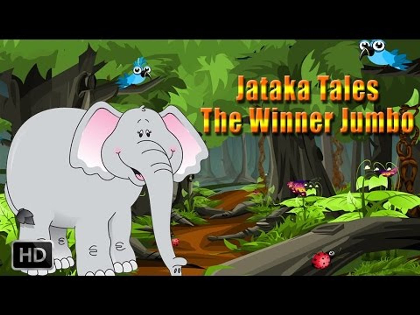 Jataka Tales - Short Stories for Children - Elephant Stories - The Winner  Jumbo - Animated Cartoons - video Dailymotion