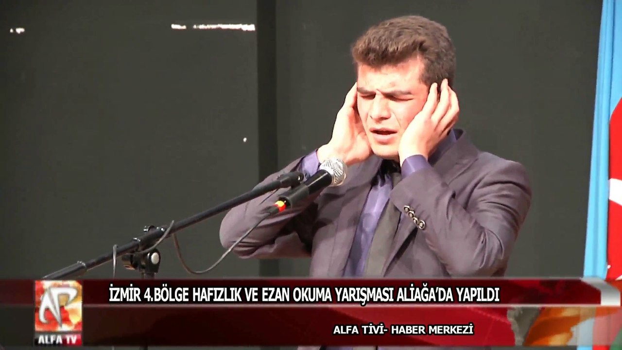 İzmir 4.bölge hafızlık ve ezan okuma yarışması Aliağa’da yapıldı
