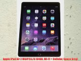 Apple iPad Air 2 MGJP2LL/A (64GB Wi-Fi   Cellular Space Gray)
