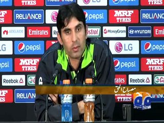 Bowlers good to attack against Ireland: Misbah-14 Mar 2015