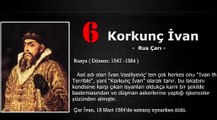 Dünya Tarihindeki En Kötü 10 insan