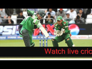 live match Cricket ireland vs pakistan