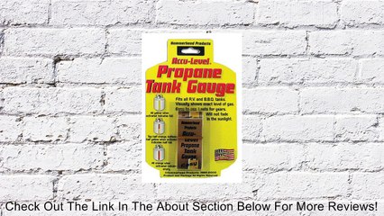 21st Century B47A Stick-On L.P. Fuel Gauge Review