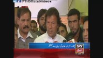 Chairman PTI Imran Khan Media Talk After Leaving Pakhtunkhwa Radio Mardan 14 March 2015