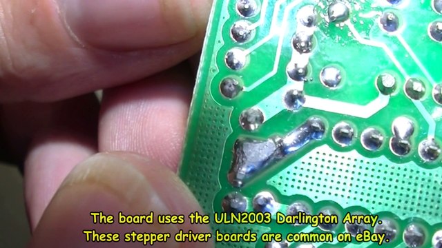 Fix LED's on eBay 28BYJ 48 Stepper controller motor