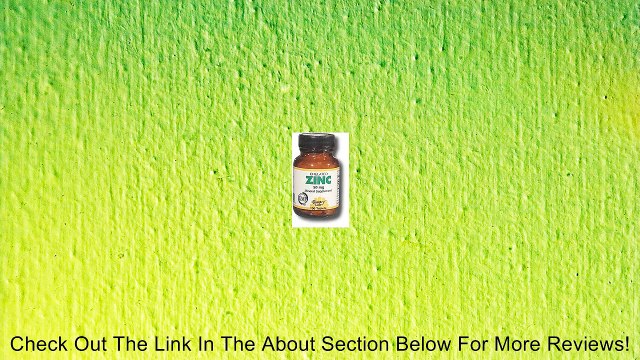 Country Life Zinc 50 mg (amino Acid Chelate), Tablets, 100-Count Review