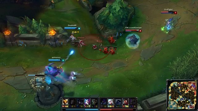 Aphromoo Bard Play with Doublelift [LOL EXA]