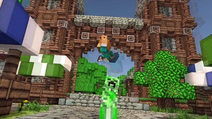 ♪CREEPER♪ - A Minecraft Parody of Pitbull - Timber (Music Video)