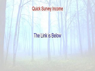 Quick Survey Income PDF (Get It Now 2015)