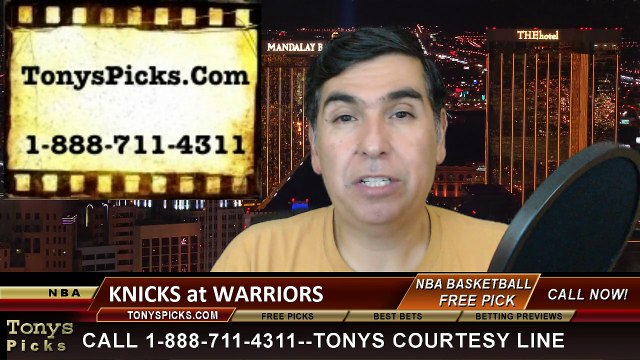 Golden St Warriors vs. New York Knicks Free Pick Prediction NBA Pro Basketball Odds Preview 3-14-2015