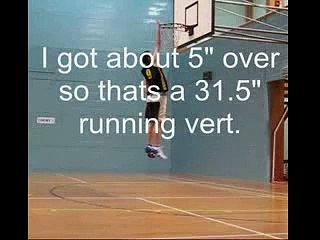 TEST-3 The Jump Manual Standing vertical rim jump 8-12-10