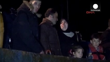 Turkish coastguard opens fire to stop Syrian migrant ship