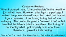 KAL Charcoal Tablets, 280 mg, 50 Count Review