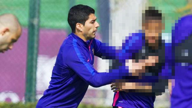 Suarez'den Neymar'a olay hareket